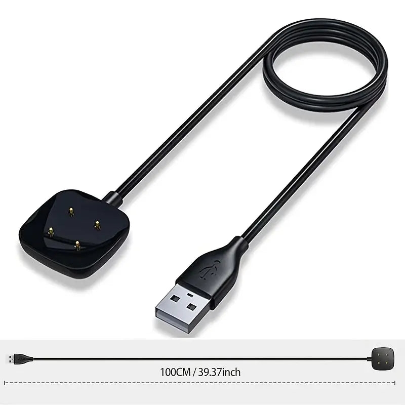 Fitbit Charging Cable For Versa 3/4 & Sense/Sense2 Voltix IE