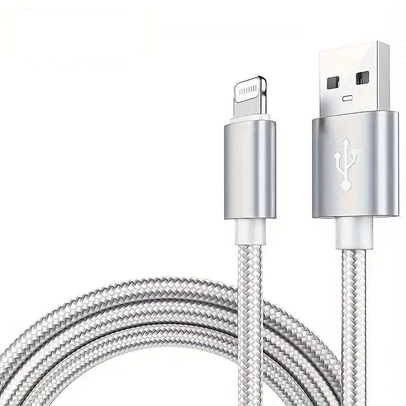 Voltix USB-A to Lightening Braided Cable | Fast Charge | 2m Voltix IE