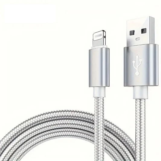 Voltix USB-A to Lightening Braided Cable | Fast Charge | 2m Voltix IE