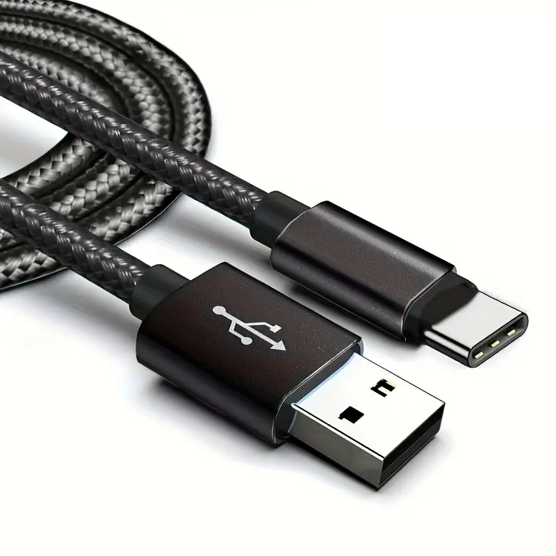 Voltix USB-A to USB-C Braided Cable | Fast Charge | 1 m Voltix IE