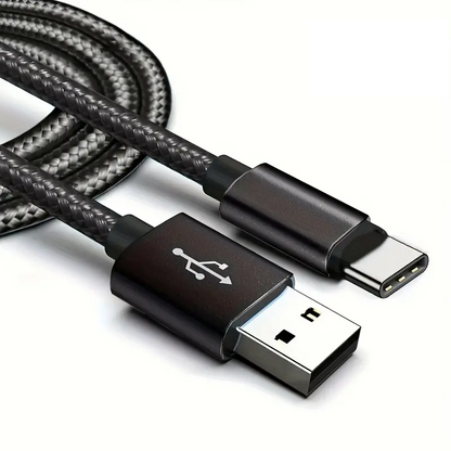 Voltix USB-A to USB-C Braided Cable | Fast Charge | 1 m Voltix IE