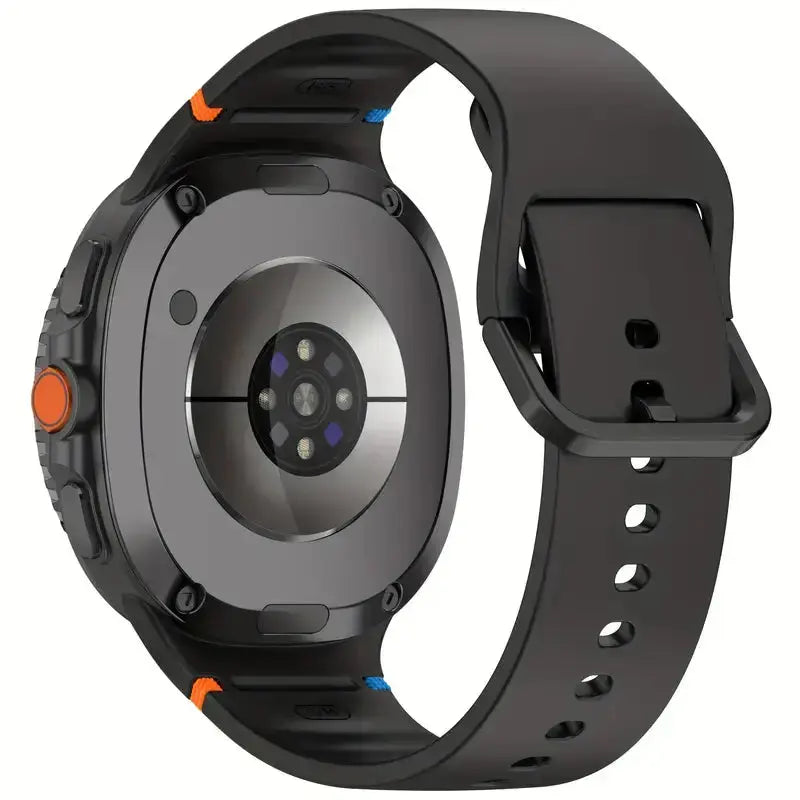 Silicone Sports Strap 20mm - Samsung Galaxy Watch 8 / Watch 8 Classic / Watch Ultra2 – Black My Store