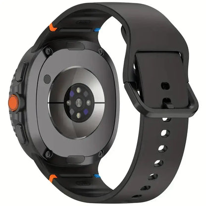 Silicone Sports Strap 20mm - Samsung Galaxy Watch 8 / Watch 8 Classic / Watch Ultra2 – Black My Store