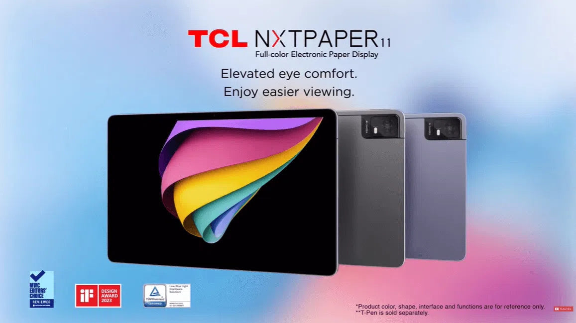TCL NXTPAPER 11 Color 4GB RAM 128GB Grey TCL